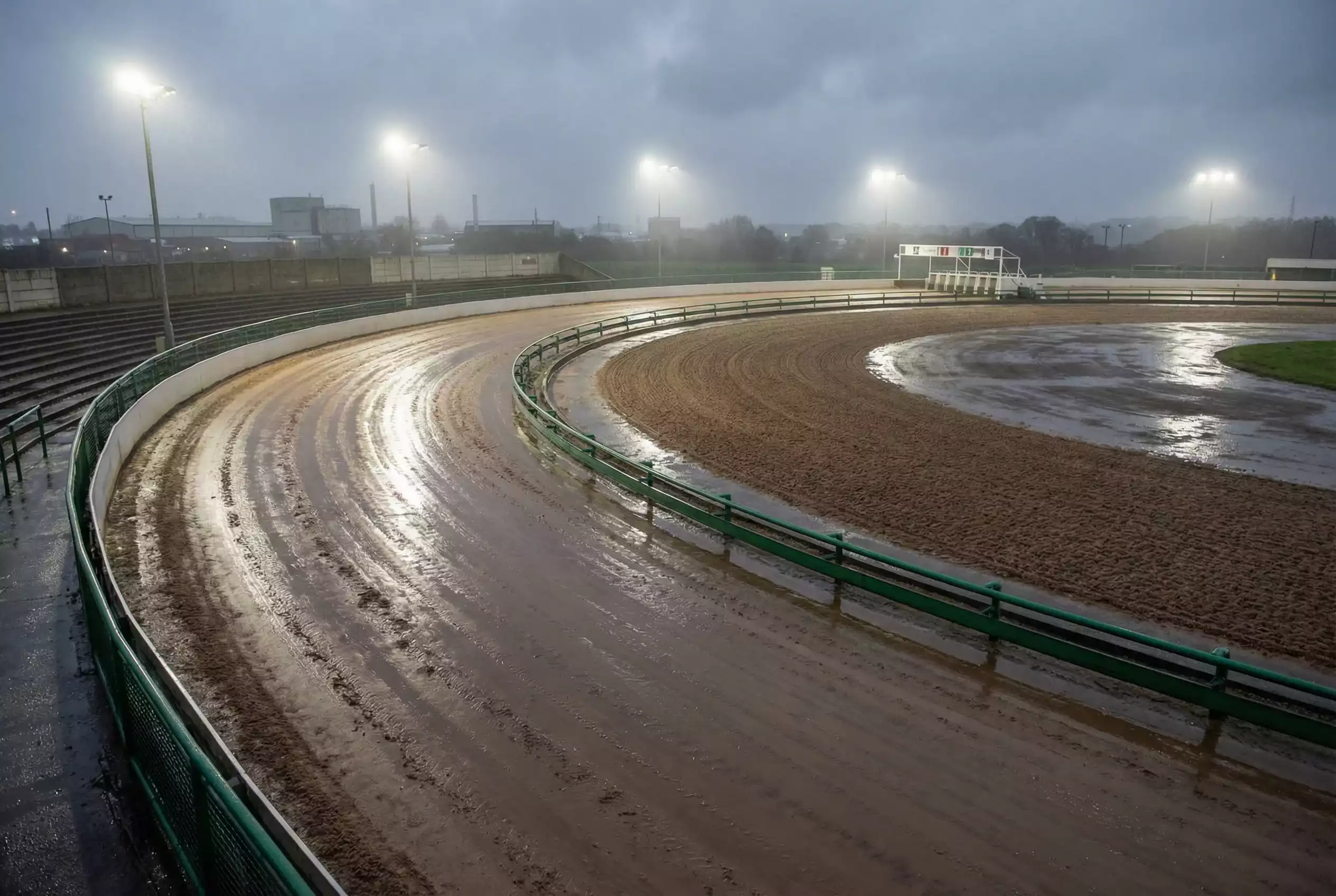Greyhound track bias showing why certain traps win more