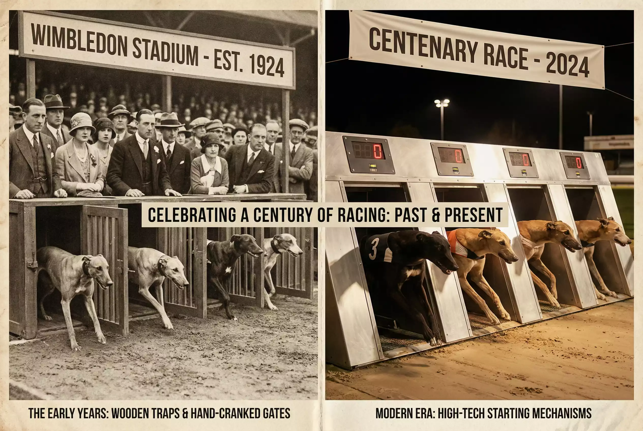 History of greyhound traps UK racing